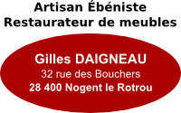 Gilles Daigneau, ébéniste
